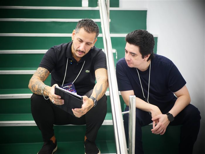 Momento no Builders Camp